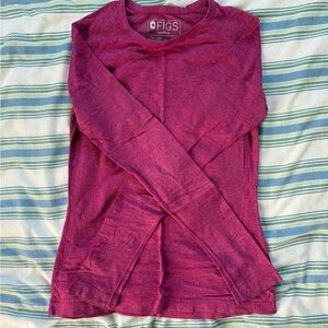 FIGS Women's Salta Underscrub - Heathered fruit dove (1888)